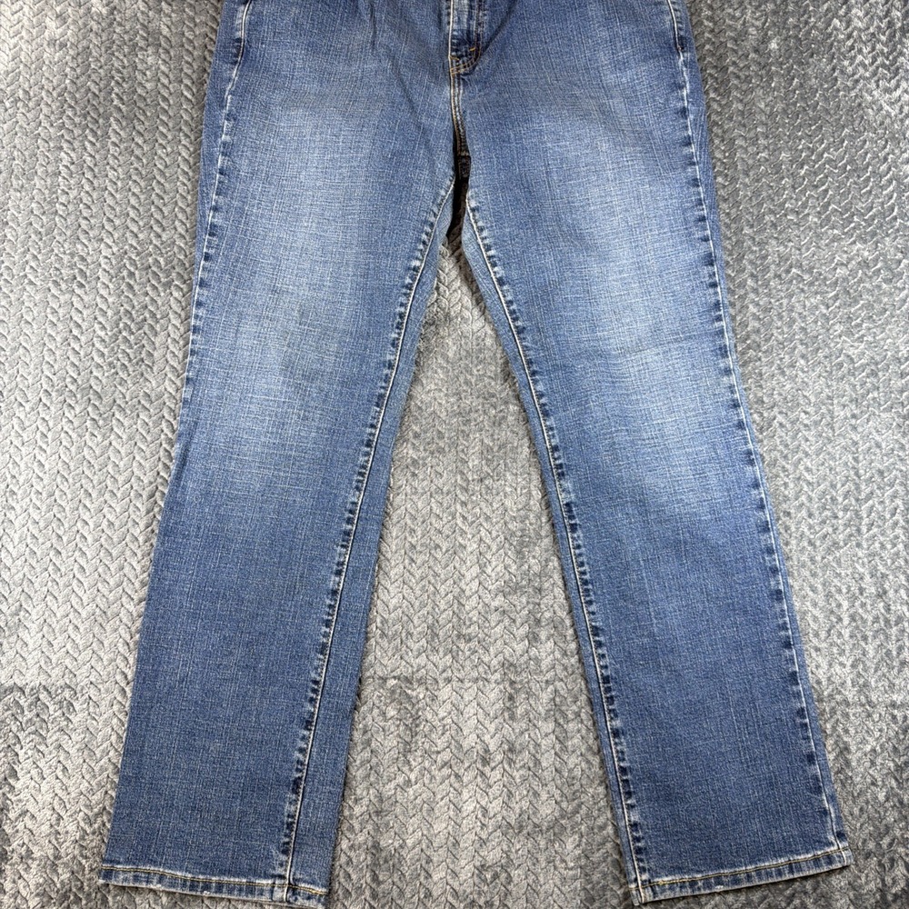 Levi's Women Blue‎ Jeans 505 Straight Leg Denim Size 14M Medium Wash